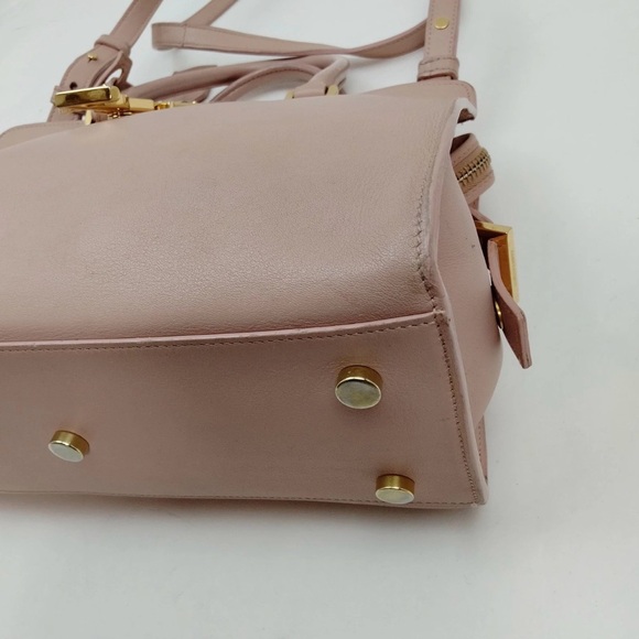 Yves Saint Laurent Pink Leather Handbag - Picture 8 of 11